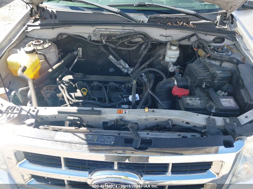 2010 Ford Escape Xlt VIN: 1FMCU9D75AKC22922 Lot: 40156074