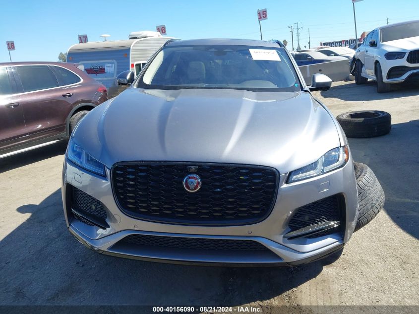 2021 Jaguar F-Pace S P340 Awd Automatic VIN: SADCJ2EU9MA667316 Lot: 40156090