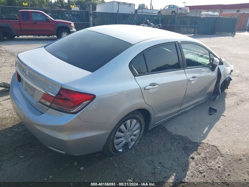 2015 Honda Civic Lx VIN: 19XFB2F53FE236127 Lot: 40156093