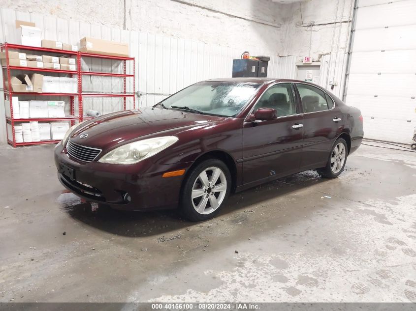 2006 Lexus Es 330 VIN: JTHBA30G165150570 Lot: 40156100