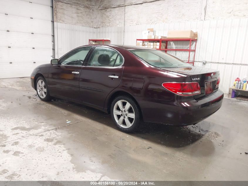 2006 Lexus Es 330 VIN: JTHBA30G165150570 Lot: 40156100