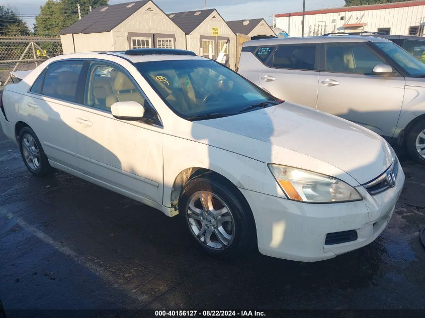 2007 Honda Accord 3.0 Ex VIN: 1HGCM66517A062536 Lot: 40156127