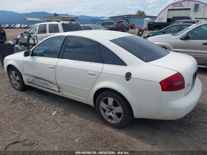 2001 Audi A6 2.7T Quattro VIN: WAUED64B81N109090 Lot: 40156130