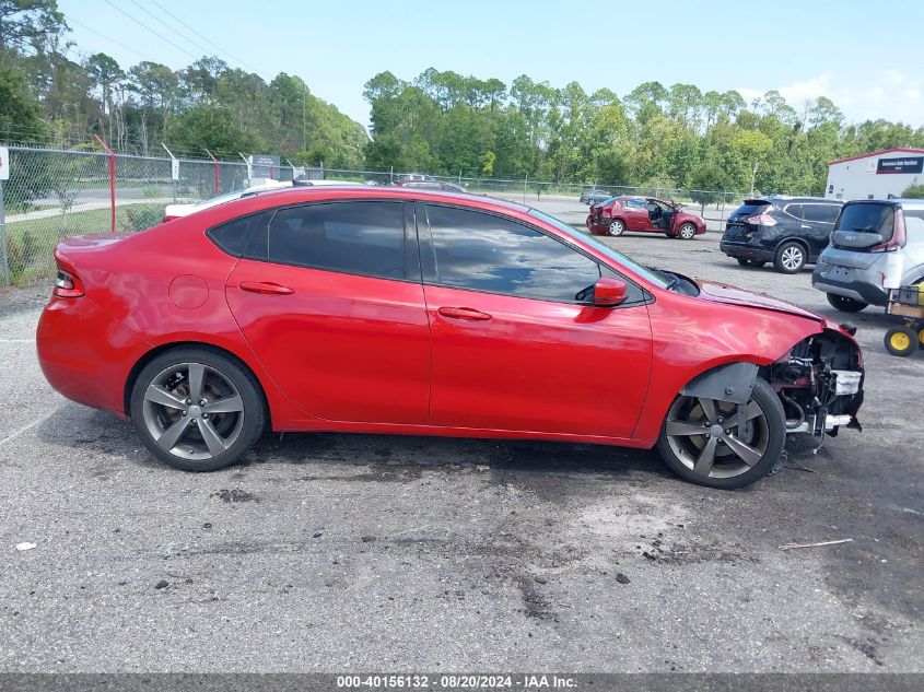 2015 Dodge Dart Gt VIN: 1C3CDFEB9FD435684 Lot: 40156132