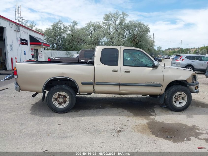 2002 Toyota Tundra Access Cab/Access Cab Sr5 VIN: 5TBBT44132S259813 Lot: 40156139