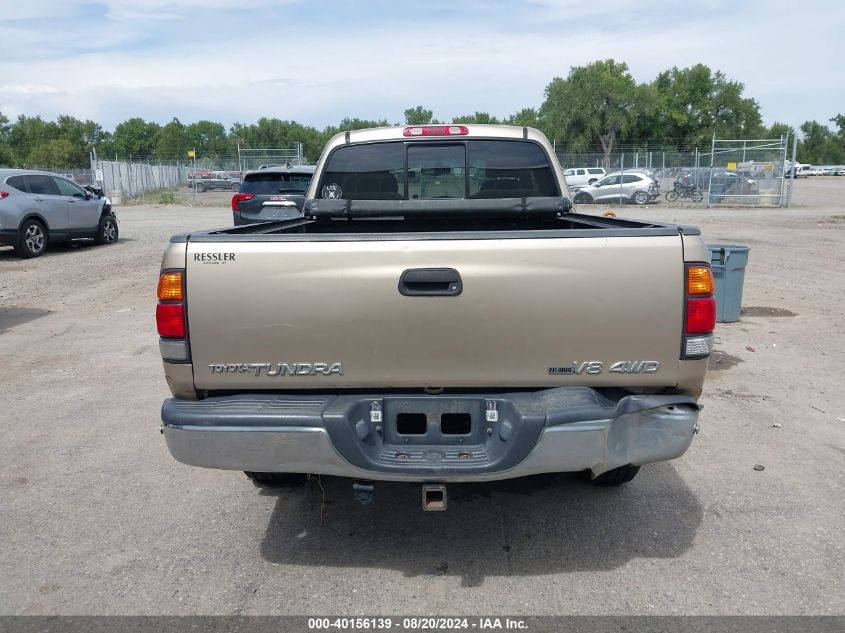 2002 Toyota Tundra Access Cab/Access Cab Sr5 VIN: 5TBBT44132S259813 Lot: 40156139