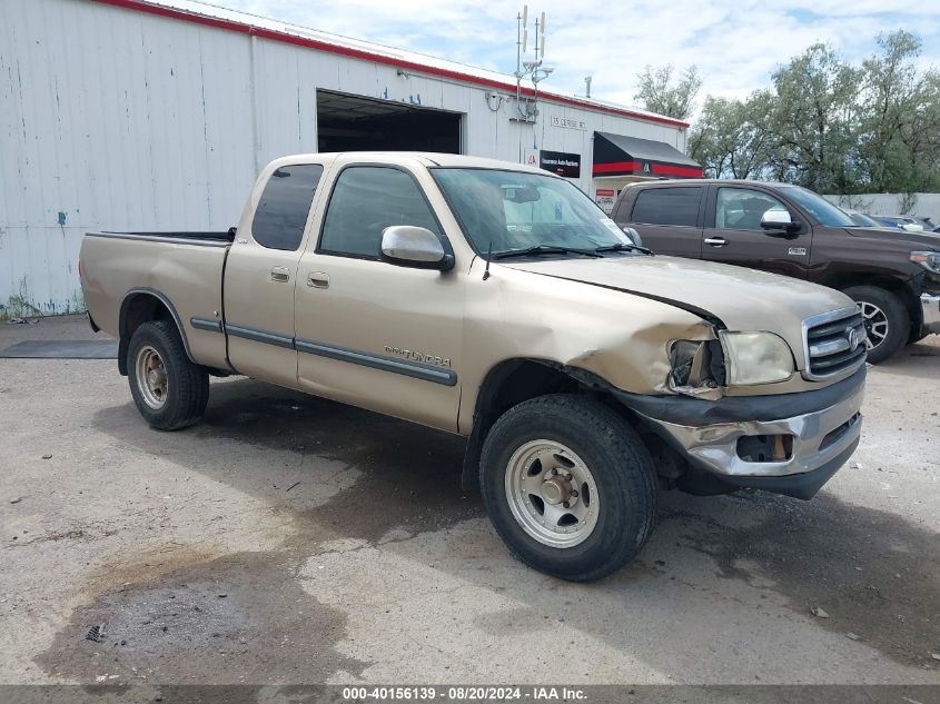 2002 Toyota Tundra Access Cab/Access Cab Sr5 VIN: 5TBBT44132S259813 Lot: 40156139