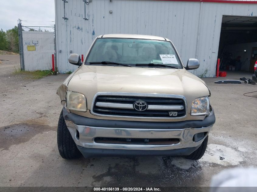 2002 Toyota Tundra Access Cab/Access Cab Sr5 VIN: 5TBBT44132S259813 Lot: 40156139