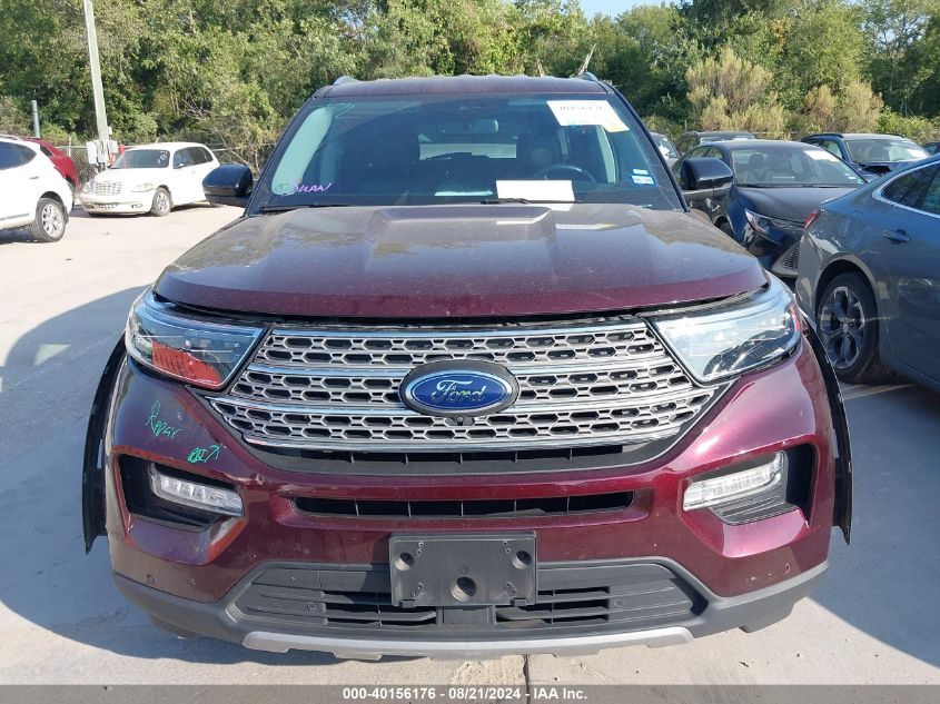 2022 Ford Explorer Limited VIN: 1FMSK7FH5NGA57300 Lot: 40156176