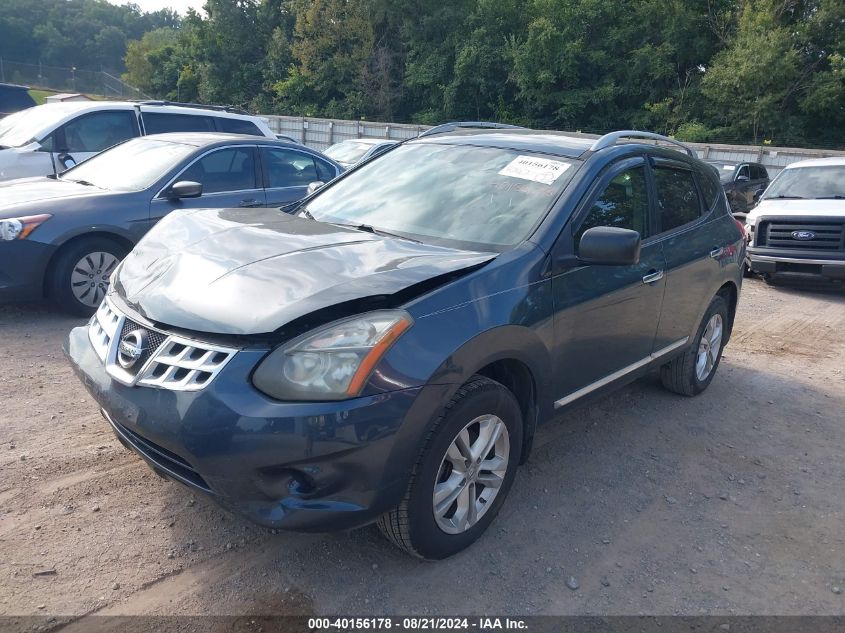 2015 Nissan Rogue Select S VIN: JN8AS5MT5FW656933 Lot: 40156178