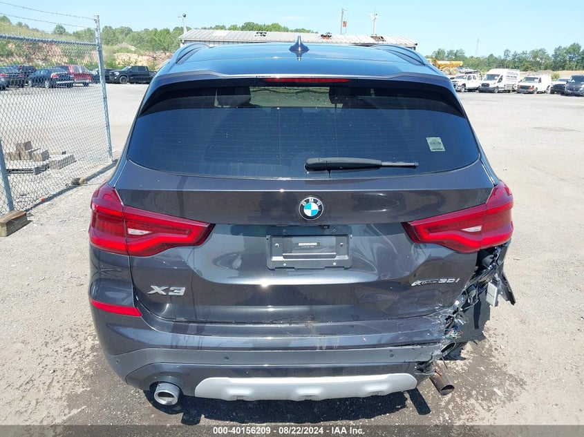 VIN 5UXTR9C59KLP89067 2019 BMW X3 XDRIVE30I
