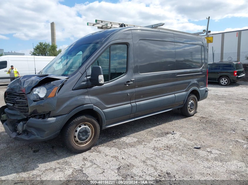 VIN 1FTYR2CM6JKB12827 2018 FORD TRANSIT-250