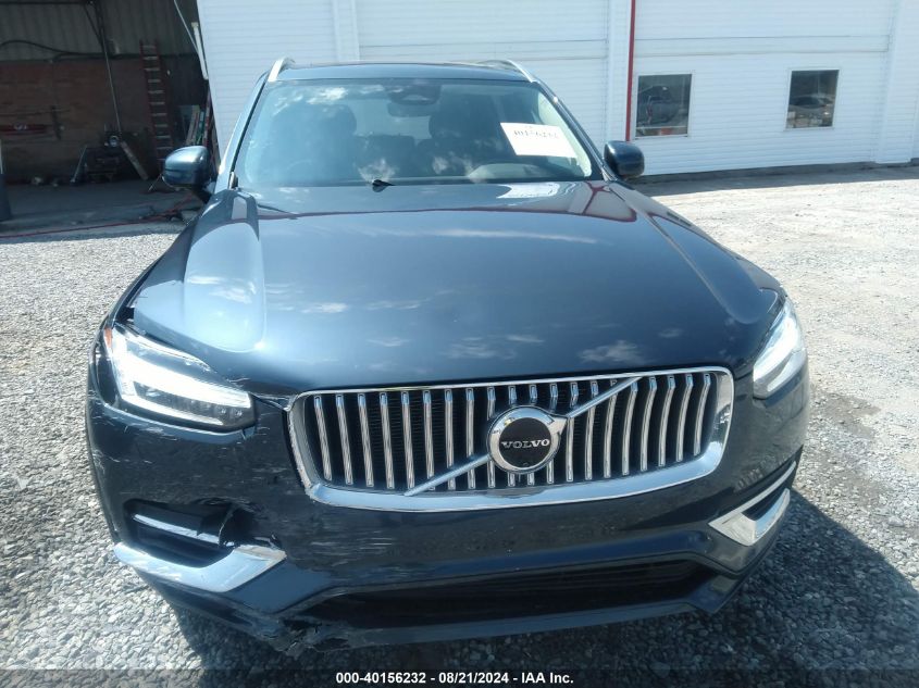 2024 Volvo Xc90 Recharge Plug-In Hybrid T8 Plus Bright Theme 7-Seater VIN: YV4H60CE0R1218906 Lot: 40156232