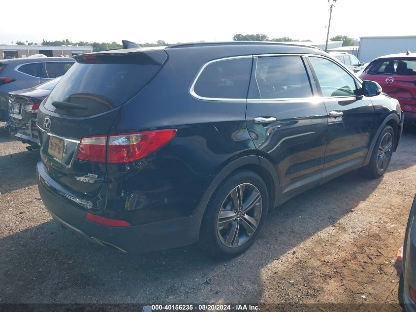 2016 Hyundai Santa Fe Se/Limited VIN: KM8SR4HF8GU156641 Lot: 40156235