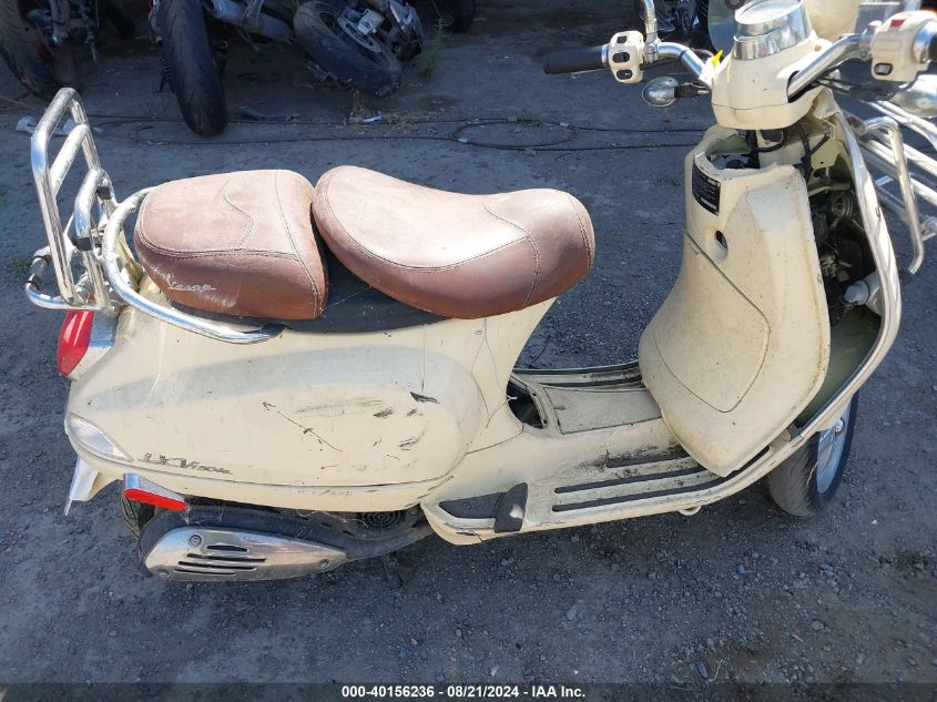 2013 Vespa Lx 150Ie VIN: ZAPM688F3D5201406 Lot: 40156236