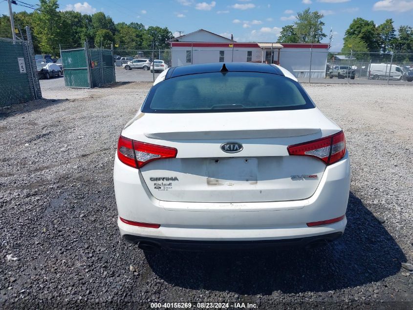 2012 Kia Optima Sx VIN: 5XXGR4A61CG011204 Lot: 40156269