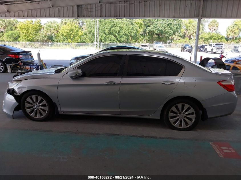 2013 Honda Accord Sdn Exl VIN: 1HGCR2F87DA007170 Lot: 40156272