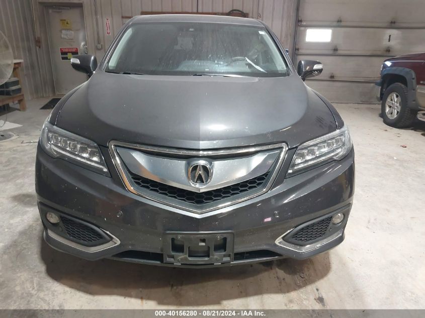 2016 Acura Rdx Advance VIN: 5J8TB4H76GL011210 Lot: 40156280