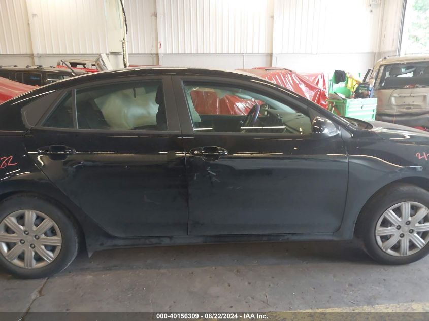 2021 Kia Rio Lx VIN: 3KPA24AD2ME404101 Lot: 40156309