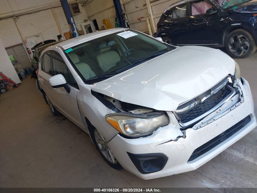 2012 Subaru Impreza 2.0I Premium VIN: JF1GPAB64CH205365 Lot: 40156326