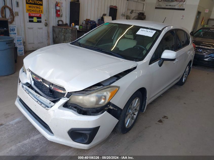 2012 Subaru Impreza 2.0I Premium VIN: JF1GPAB64CH205365 Lot: 40156326