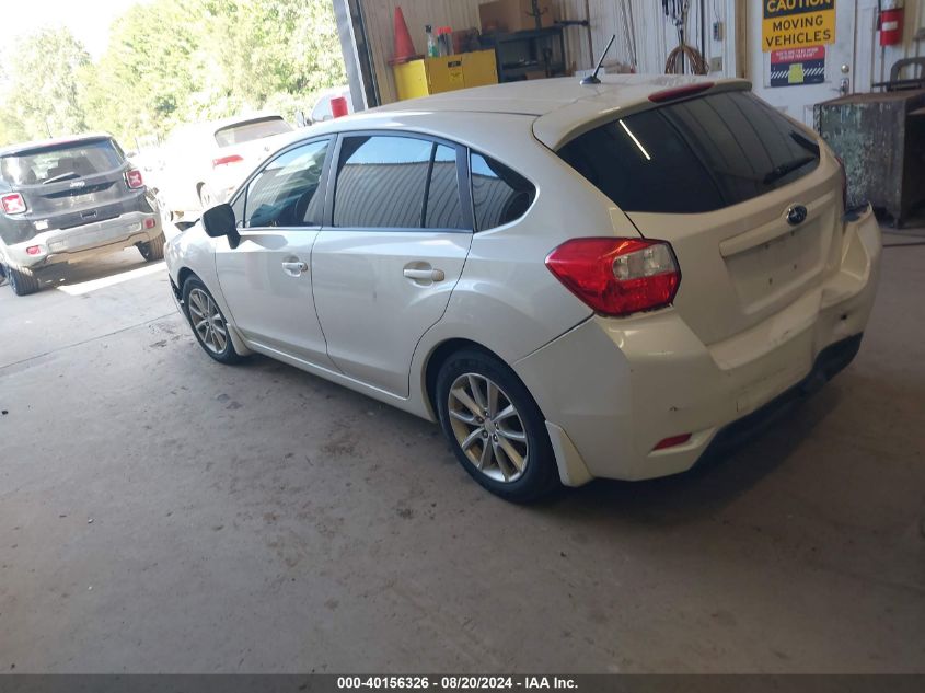 2012 Subaru Impreza 2.0I Premium VIN: JF1GPAB64CH205365 Lot: 40156326