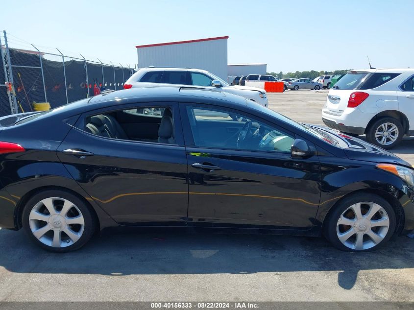 2013 Hyundai Elantra Limited VIN: 5NPDH4AEXDH378797 Lot: 40156333