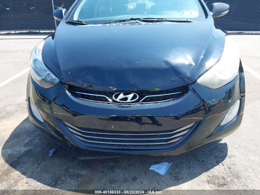 2013 Hyundai Elantra Limited VIN: 5NPDH4AEXDH378797 Lot: 40156333