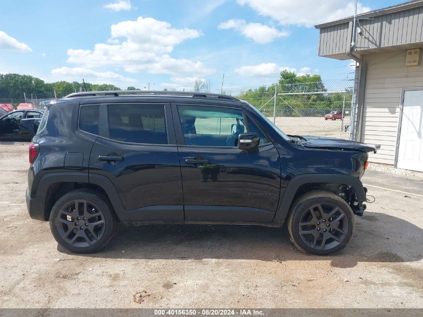 2020 Jeep Renegade High Altitude 4X4 VIN: ZACNJBB1XLPL15047 Lot: 40156350