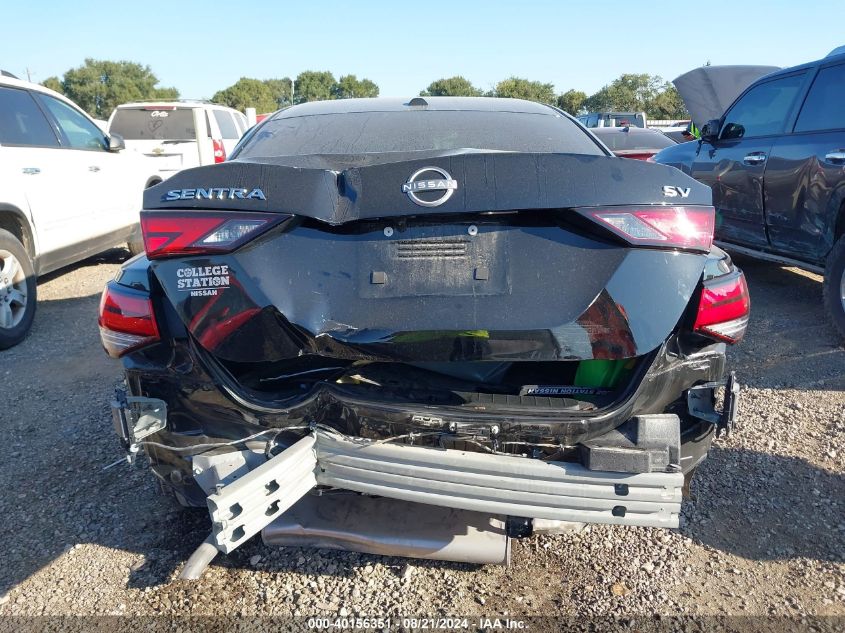 2024 Nissan Sentra Sv Xtronic Cvt VIN: 3N1AB8CV8RY255599 Lot: 40156351