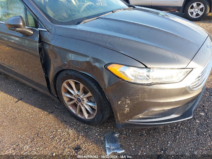 2017 FORD FUSION SE - 3FA6P0H76HR346921