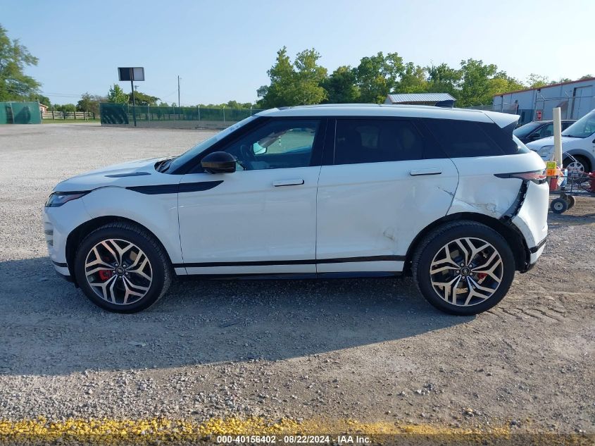 2022 Land Rover Range Rover Evoque R-Dynamic Se VIN: SALZL2FX9NH172902 Lot: 40156402