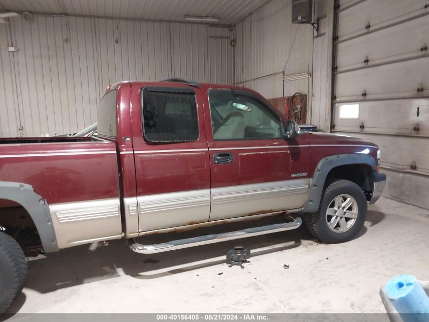 2000 Chevrolet Silverado 1500 Ls VIN: 1GCEK19T9YE283208 Lot: 40156405