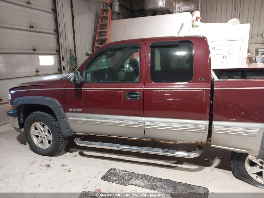 2000 Chevrolet Silverado 1500 Ls VIN: 1GCEK19T9YE283208 Lot: 40156405