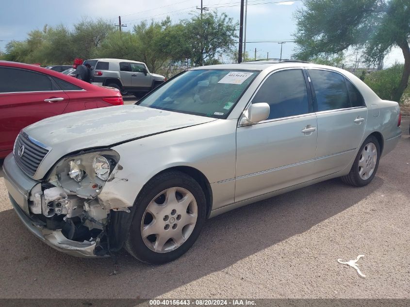 2003 Lexus Ls 430 VIN: JTHBN30F530118161 Lot: 40156443