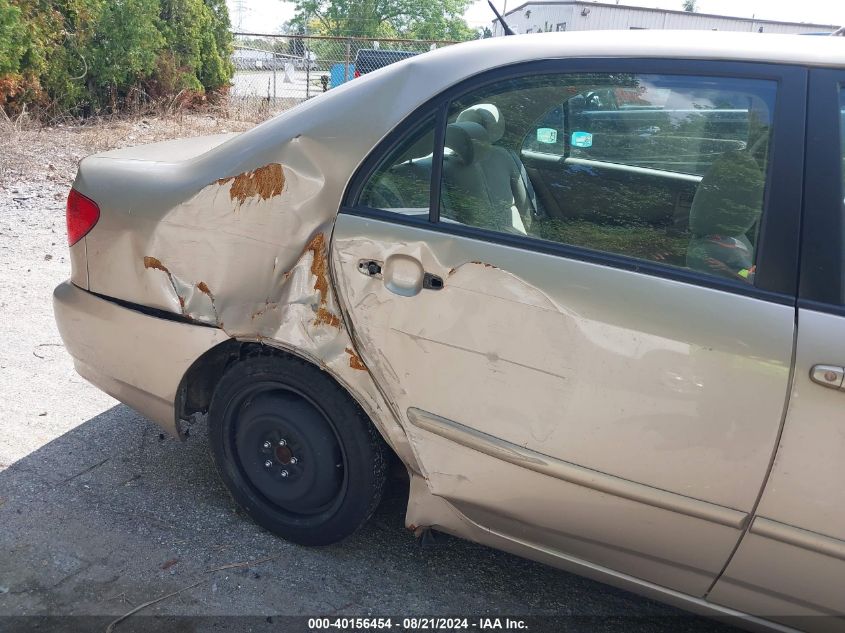 2008 Toyota Corolla Le VIN: 2T1BR32E88C935468 Lot: 40156454