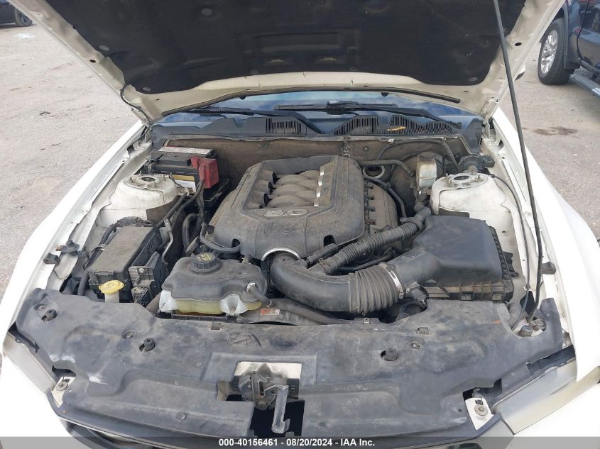 2012 Ford Mustang Gt Premium VIN: 1ZVBP8CF7C5260404 Lot: 40156461