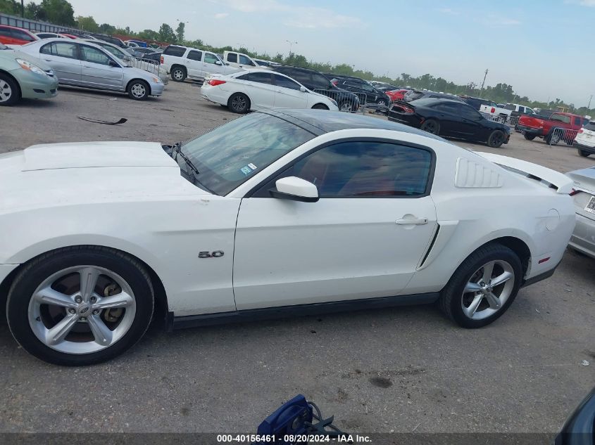 2012 Ford Mustang Gt Premium VIN: 1ZVBP8CF7C5260404 Lot: 40156461