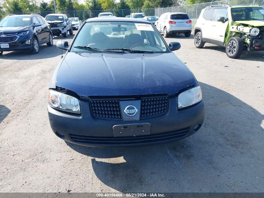 2006 Nissan Sentra 1.8/1.8S VIN: 3N1CB51D86L611088 Lot: 40156466