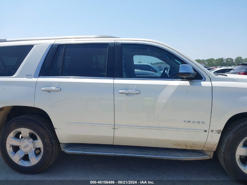 2015 Chevrolet Tahoe Ltz VIN: 1GNSKCKC9FR145299 Lot: 40156486