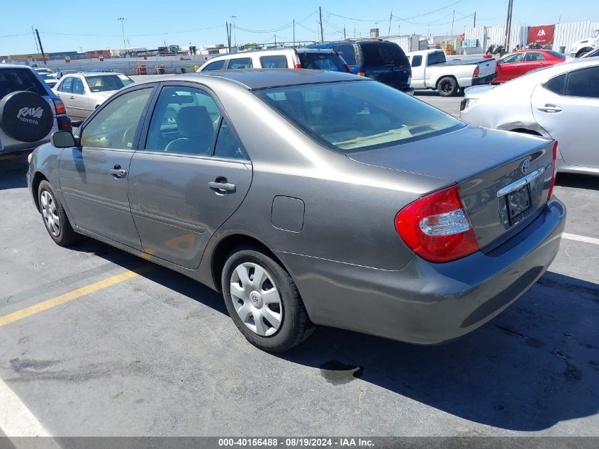 2003 Toyota Camry Le VIN: 4T1BE32K03U745060 Lot: 40156488