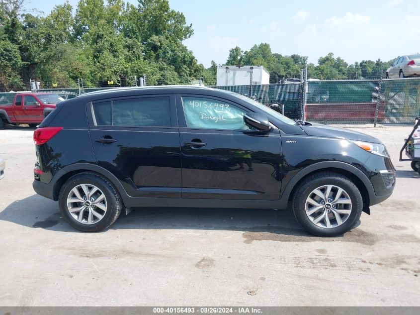 2015 Kia Sportage Lx VIN: KNDPBCAC0F7790631 Lot: 40156493