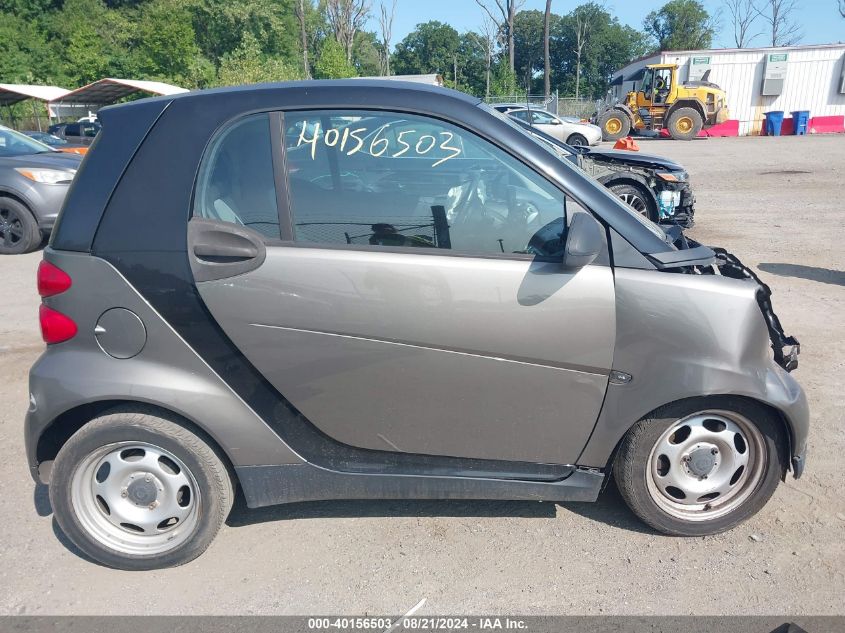 2012 Smart Fortwo Pure/Passion VIN: WMEEJ3BA5CK535832 Lot: 40156503