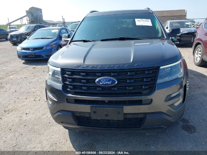 2016 Ford Explorer Sport VIN: 1FM5K8GT2GGA79991 Lot: 40156508