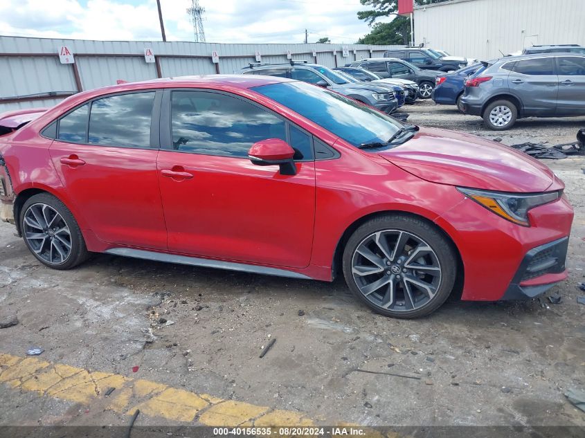 2020 Toyota Corolla Se VIN: 5YFS4RCE9LP011601 Lot: 40156535