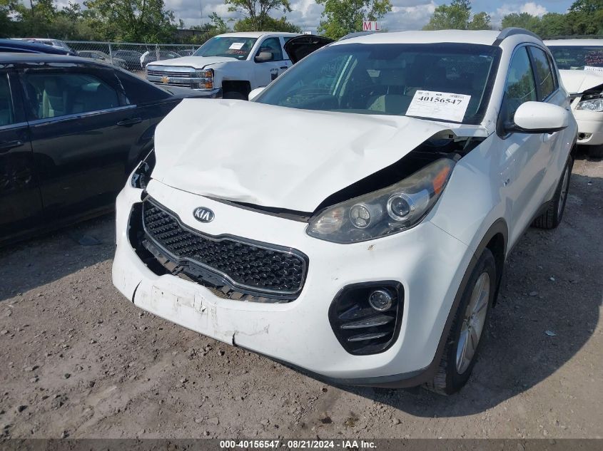 2017 Kia Sportage Lx VIN: KNDPMCAC8H7035093 Lot: 40156547