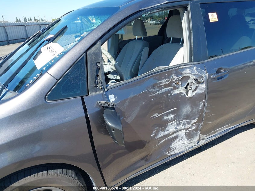 2012 Toyota Sienna Le V6 8 Passenger VIN: 5TDKK3DCXCS223950 Lot: 40156578