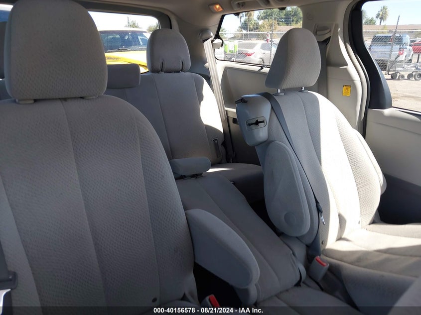 2012 Toyota Sienna Le V6 8 Passenger VIN: 5TDKK3DCXCS223950 Lot: 40156578