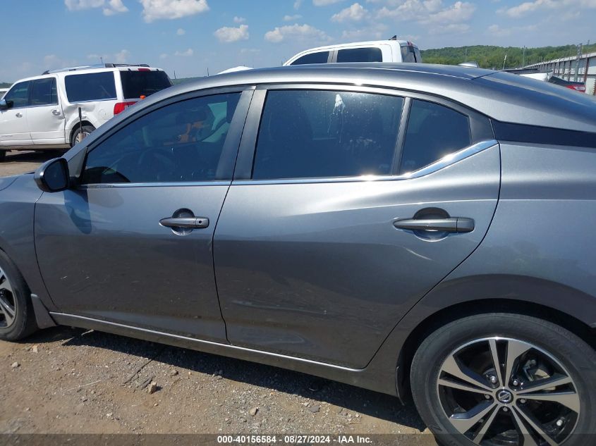 2022 Nissan Sentra Sv Xtronic Cvt VIN: 3N1AB8CV5NY284813 Lot: 40156584