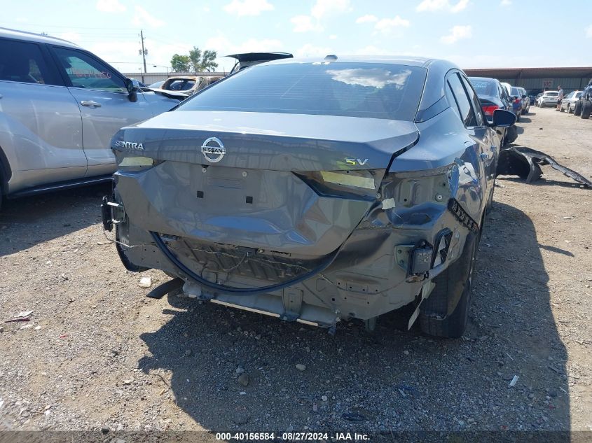 2022 Nissan Sentra Sv Xtronic Cvt VIN: 3N1AB8CV5NY284813 Lot: 40156584